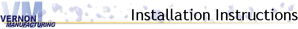Installation Instructions